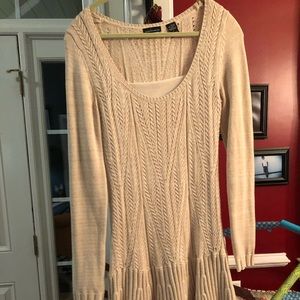 Sweater dress size L